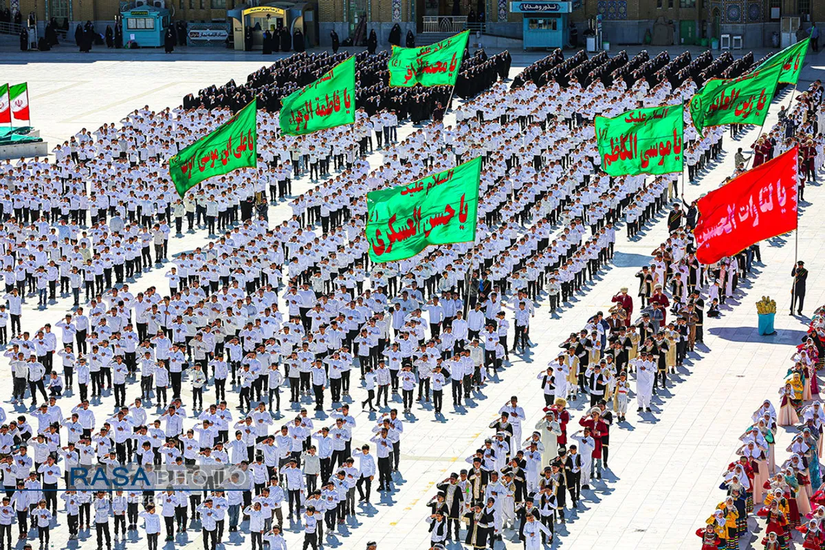 اجرای ۱۰ هزار نفری سرود "سلام فرمانده۲" در مسجد مقدس جمکران