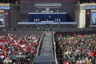 مراسم وداع بار رهبر شهید انقلاب