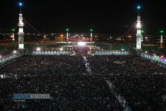 شب ۲۱ ماه مبارک رمضان در مسجد مقدس جمکران