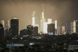 تصاویر جذاب از ویرانی&zwnj;ها در سرزمین&zwnj; اشغالی توسط موشک&zwnj;های ایران