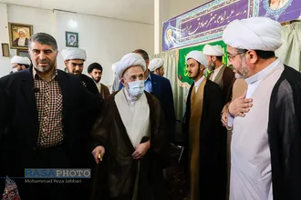 جشن عمامه&zwnj;گذاری طلاب توسط حضرت آیت الله سبحانی