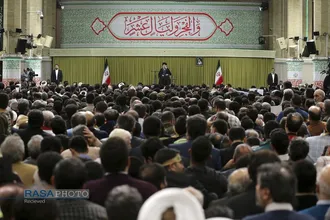 دیدار اقشار مردم در آغاز دهه مبارکه فجر با رهبر معظم انقلاب