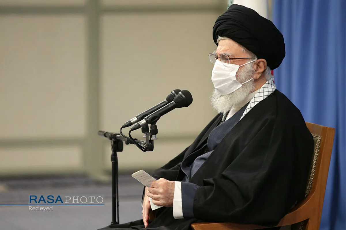 دیدار دست&zwnj;اندرکاران مراسم سالگرد شهادت حاج قاسم سلیمانی با رهبر انقلاب