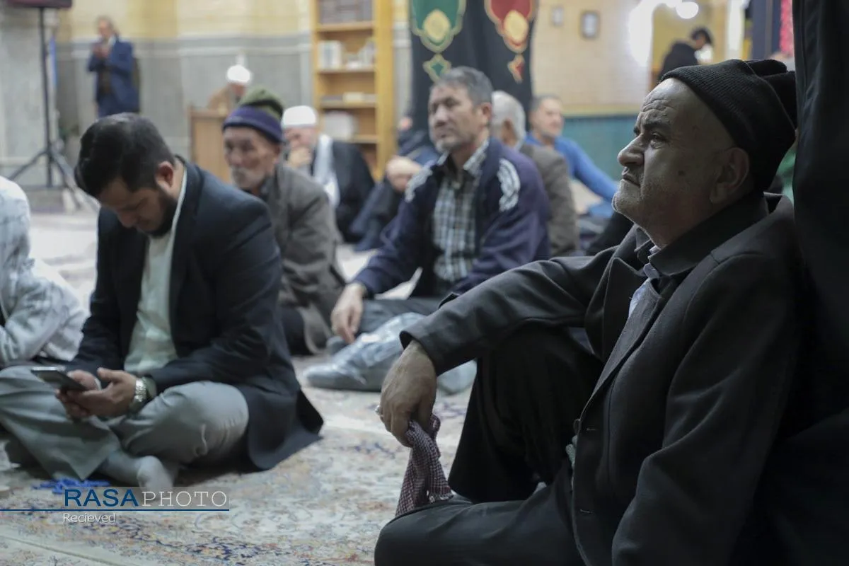 عزاداری شب شهادت حضرت امام هادی (علیه&zwnj;السلام) در حرم امامزاده موسی مبرقع قم