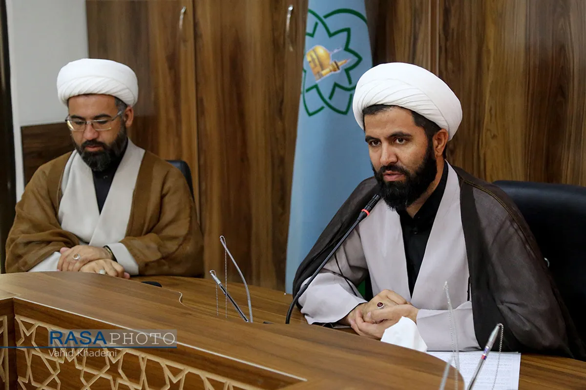نشست بنیاد عفاف حجاب خراسان شمالی ویژه مداحان&lrm;