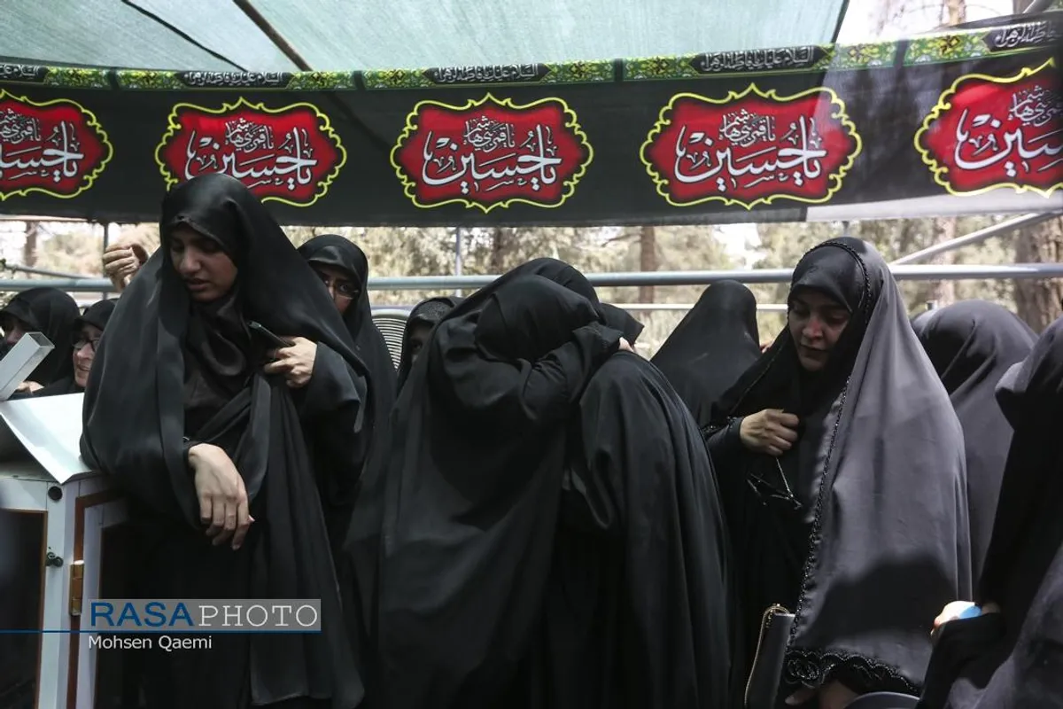 تشییع پیکر پاک سرلشکر شهید حاج محمدحسن محققی در تهران