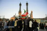 تشییع پیکر پاک شهید حجت&zwnj;الاسلام حجت اعتبار در قم