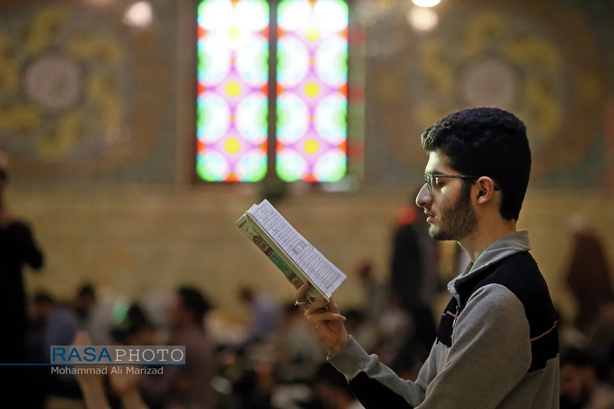اعمال ام داود در مراسم معنوی اعتکاف | قم مسجد امام حسن عسکری