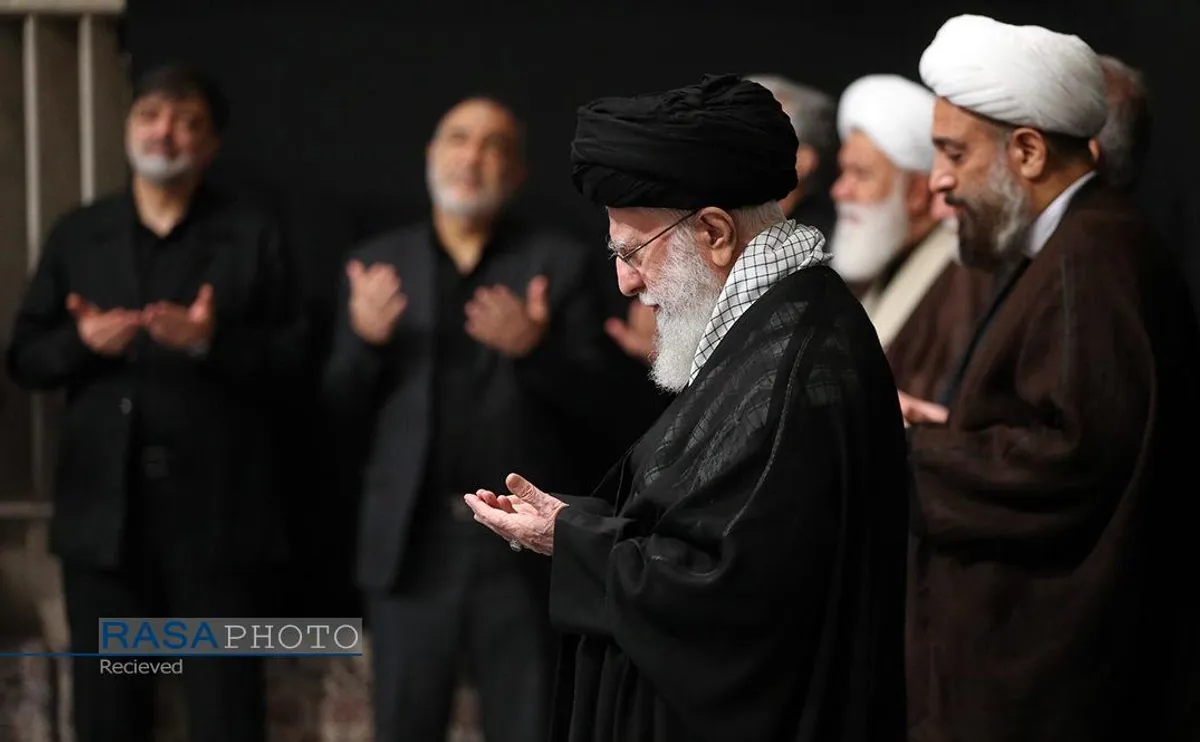 مراسم عزاداری شام غریبان حسینی (علیه&zwnj;السلام) در حسینیه امام خمینی (ره)