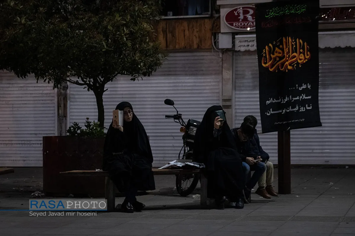 احیای شب بیست و یکم ماه مبارک رمضان در رشت