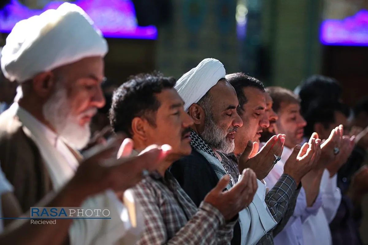 اقامه نماز عید سعید قربان در مسجد مقدس جمکران