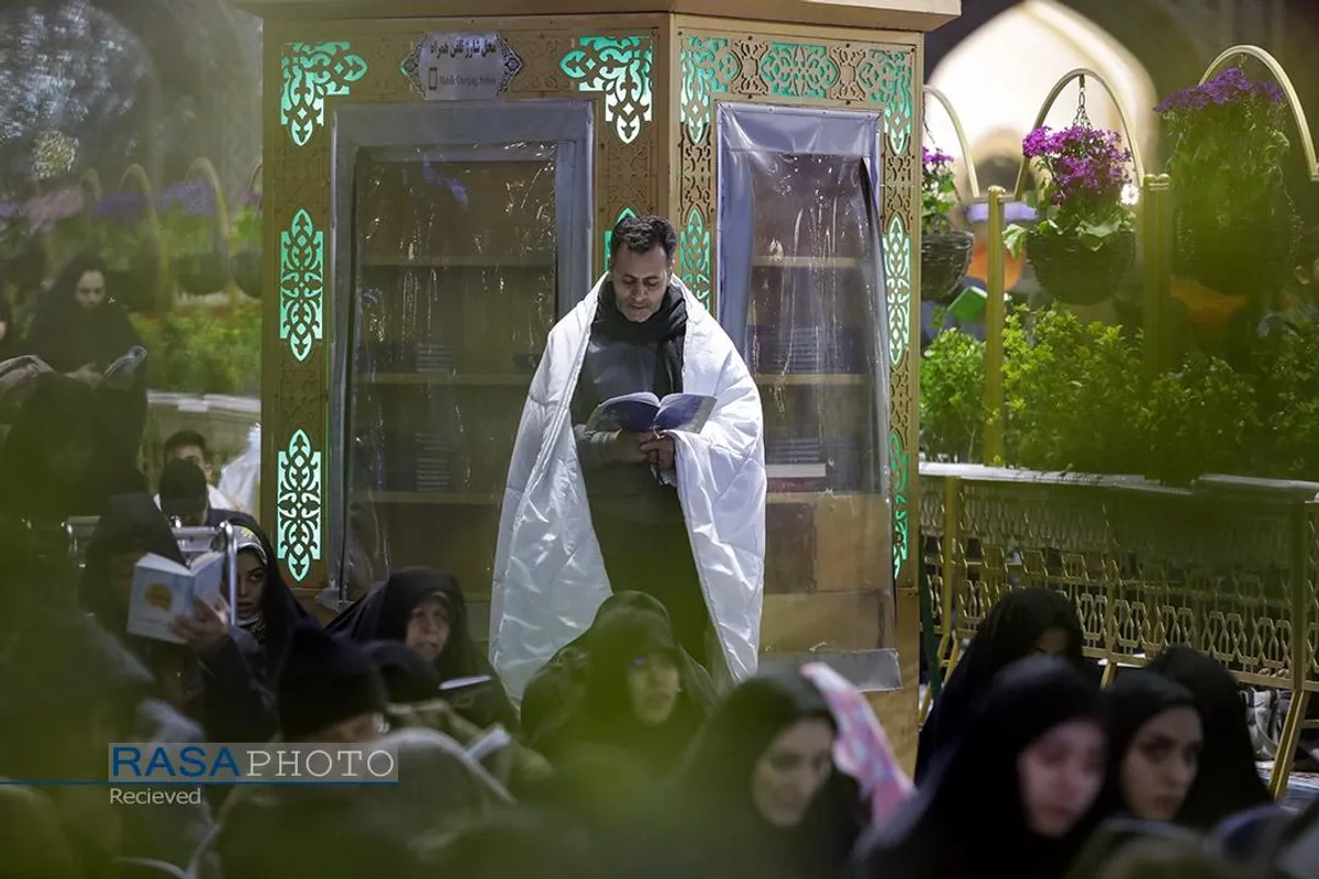 احیا شب نوزدهم ماه مبارک رمضان در حرم مطهر رضوی