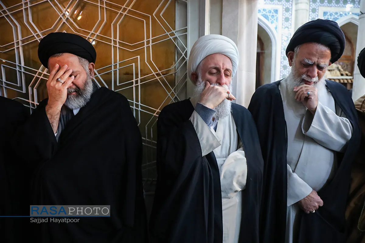 مراسم بزرگداشت بیست و هفتمین سالگرد رحلت آیت الله گلپایگانی&lrm;