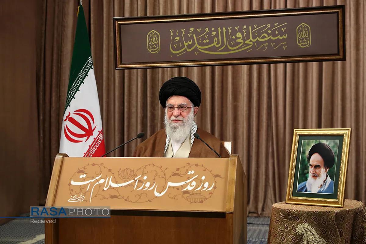 پخش زنده سخنان رهبر معظم انقلاب اسلامی به&zwnj;مناسبت روز جهانی قدس