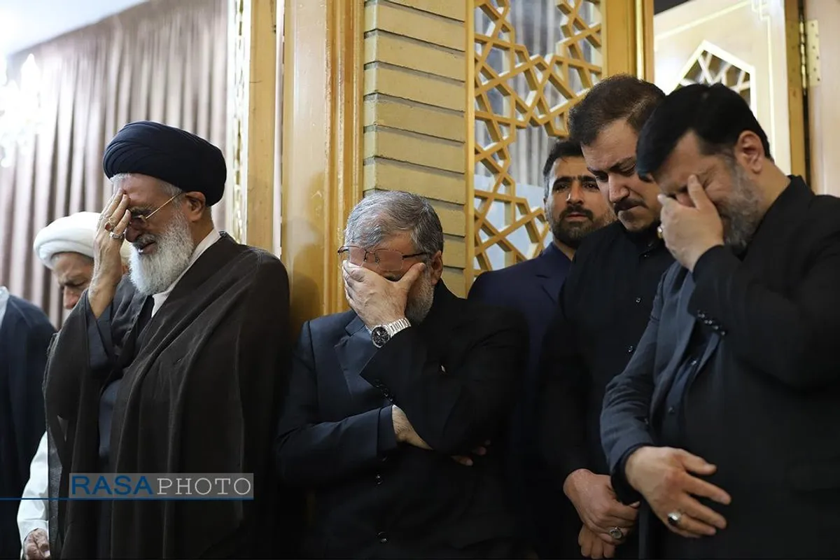 مراسم بزرگداشت شهدای خدمت در حرم حضرت معصومه (سلام&zwnj;الله&zwnj;علیها)