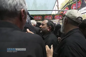 تشییع پیکر پاک سرلشکر شهید حاج محمدحسن محققی در تهران