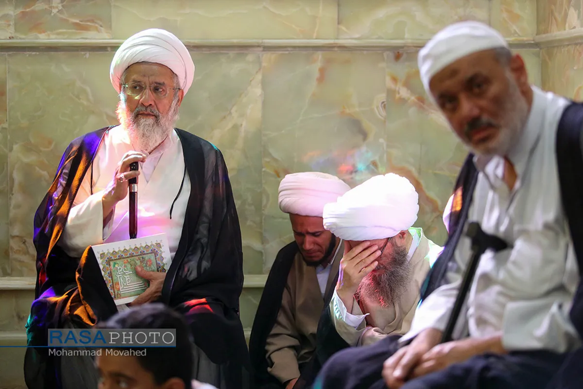 تشییع پیکر آیت الله سید محمد حسینی شاهرودی در قم