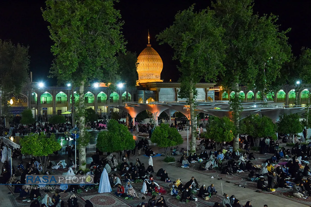 احیای شب نوزدهم ماه مبارک رمضان در حرم مطهر شاهچراغ (ع) شیراز&lrm;&lrm;