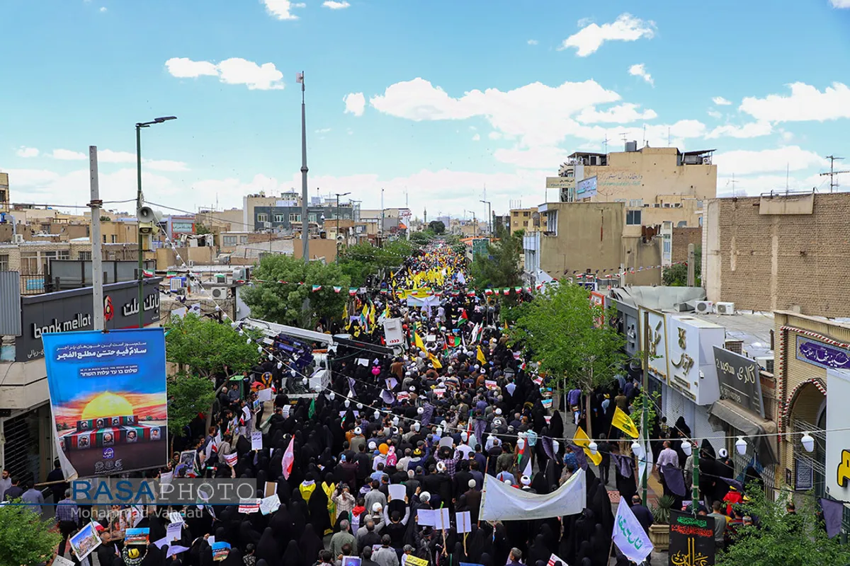 راهپیمایی روز جهانی قدس در قم