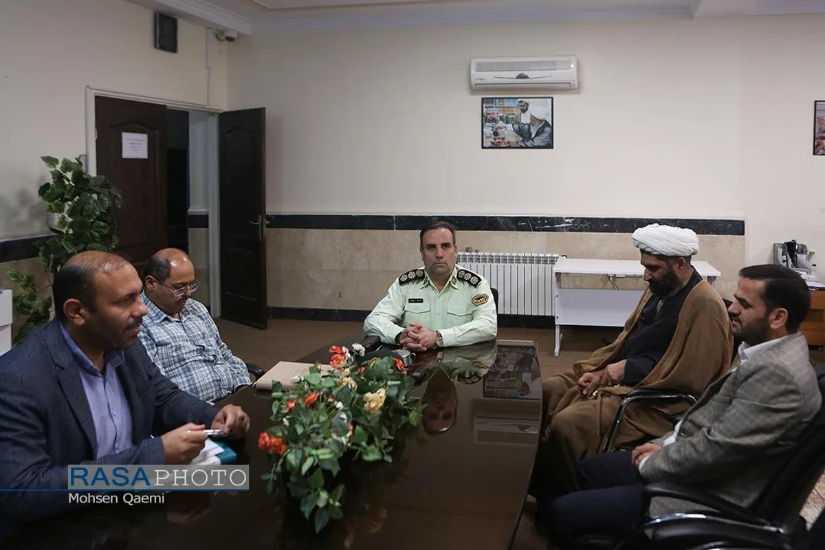 بازدید معاونت فرهنگی و اجتماعی فراجا از خبرگزاری رسا