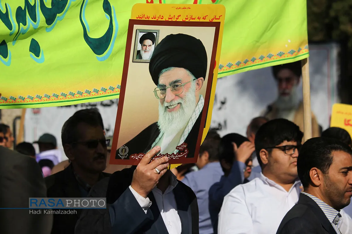 راهپیمایی یوم الله ۱۳ آبان در بیرجند
