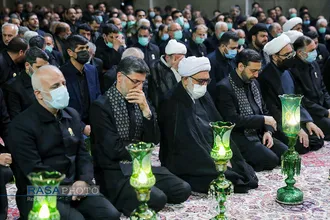 مراسم شام&zwnj;غریبان حضرت سید الشهداء (علیه السلام) در حرم مطهر رضوی