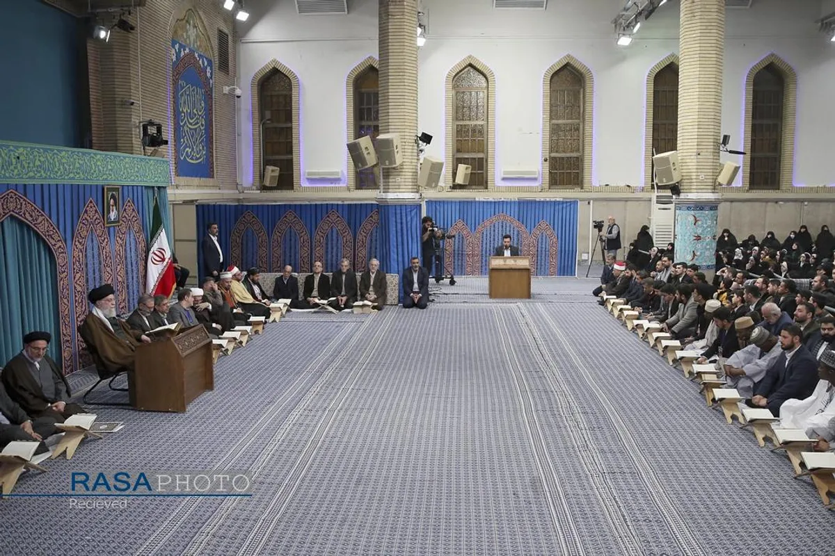 دیدار شرکت&zwnj;کنندگان در مسابقات بین&zwnj;المللی قرآن با رهبر انقلاب