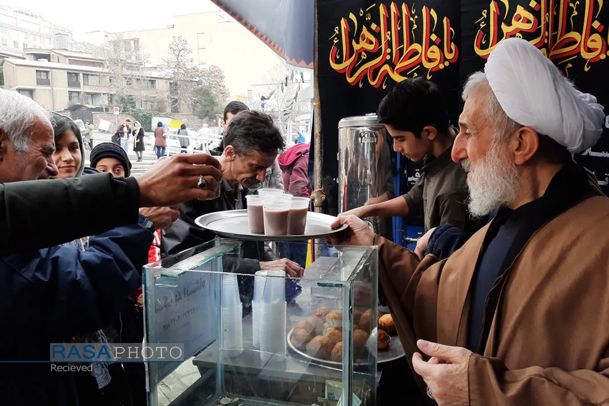 حضور آیت الله صدیقی در ایستگاه صلواتی