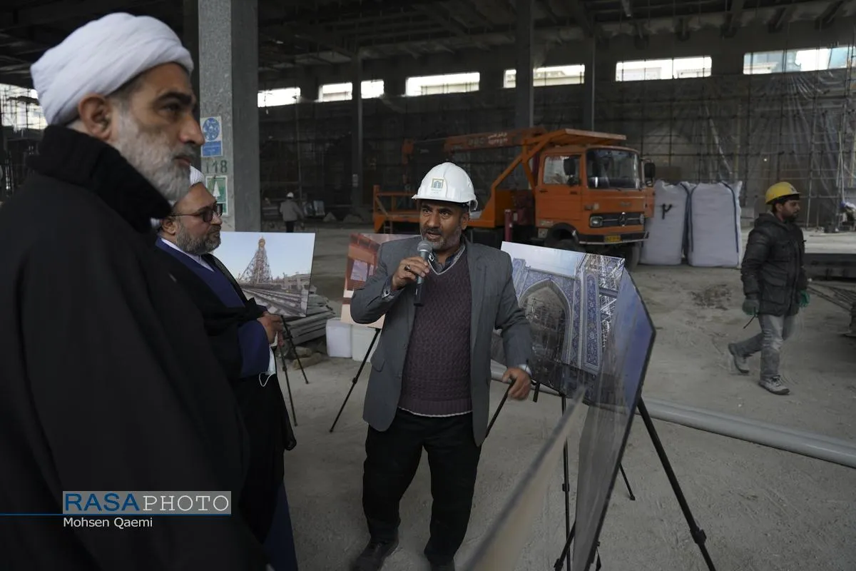 بازدید جمعی از اعضای خبرگزاری رسا و فضلاء استان مازندران از فعالیت&zwnj;های آستان قدس رضوی