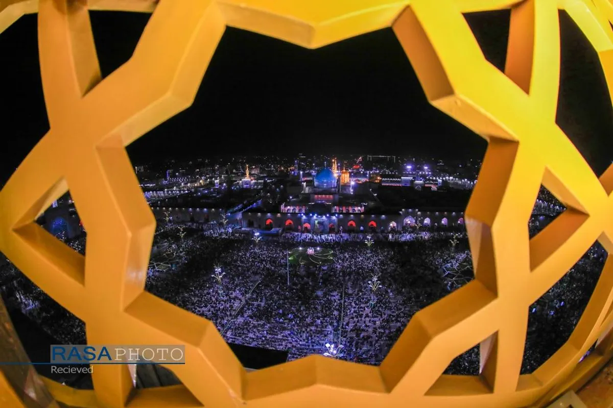 احیای شب نوزدهم ماه مبارک رمضان در حرم مطهر رضوی