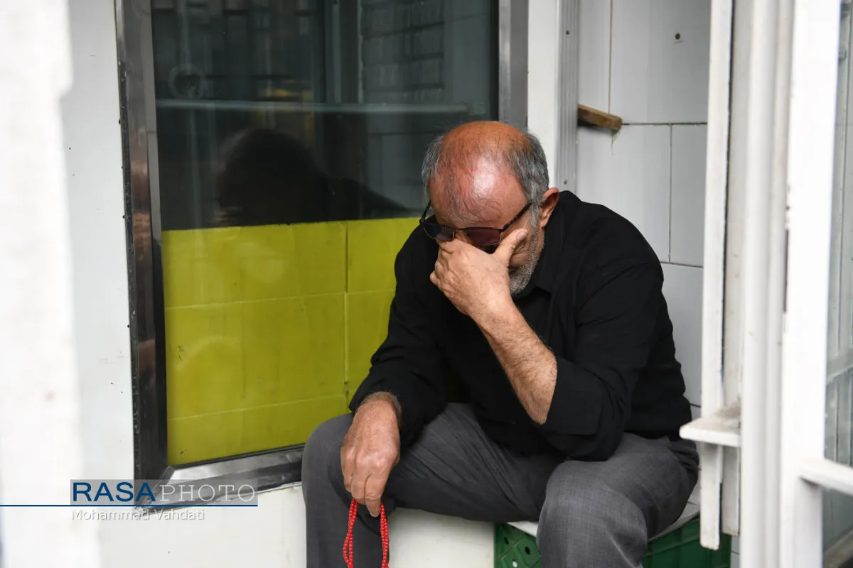 عزاداری شهادت حضرت زهرا (سلام الله علیها) با حضور حضرت آیت الله وحید خراسانی