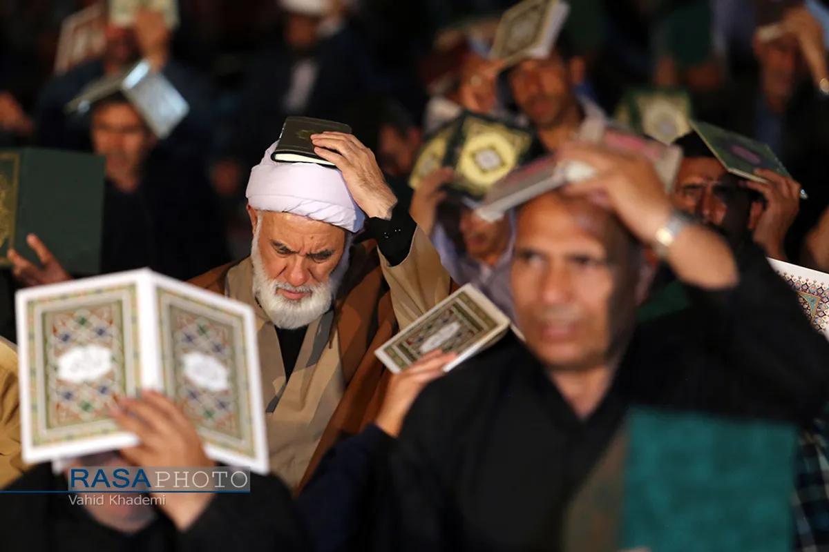 مراسم احیاء شب نوزدهم ماه مبارک رمضان در بجنورد&lrm;