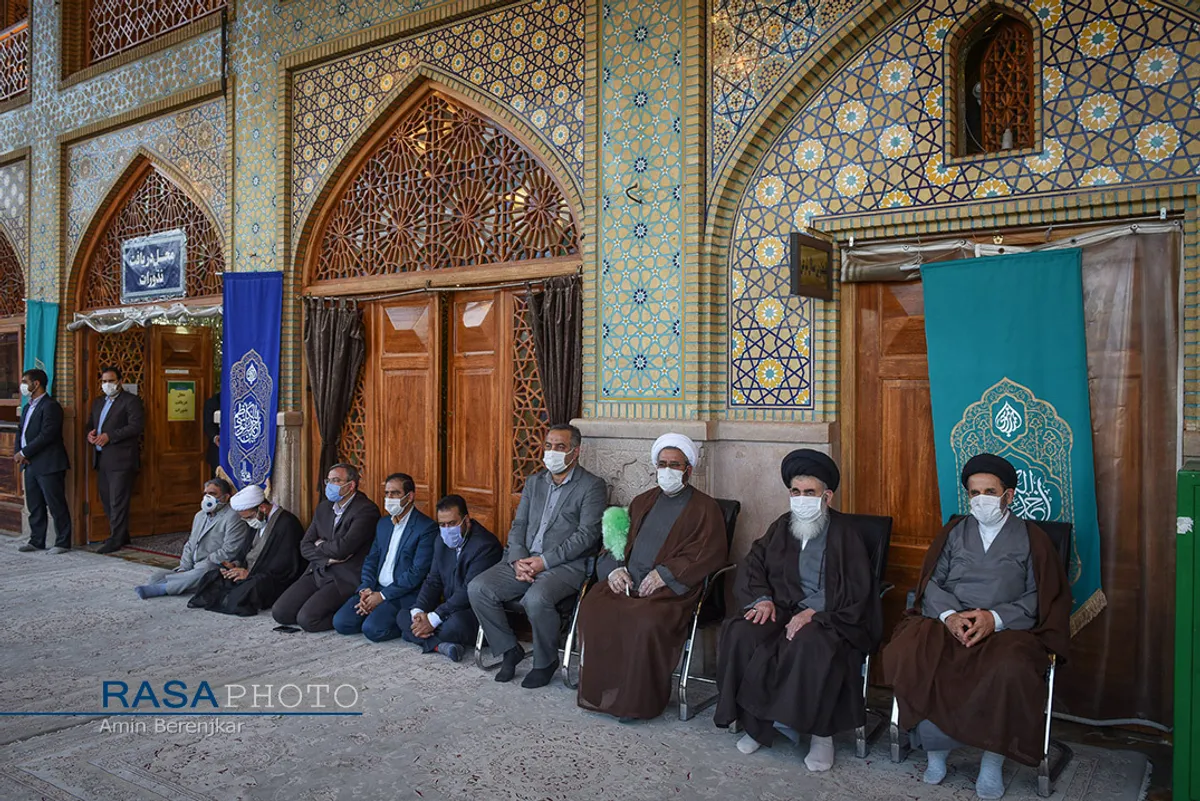 مراسم روز گرامیداشت حضرت احمد بن موسی الکاظم (ع) در شیراز&lrm;
