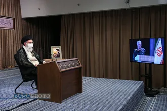 سخنرانی تلویزیونی رهبر انقلاب در آئین تجلیل از پیشکسوتان دفاع مقدس