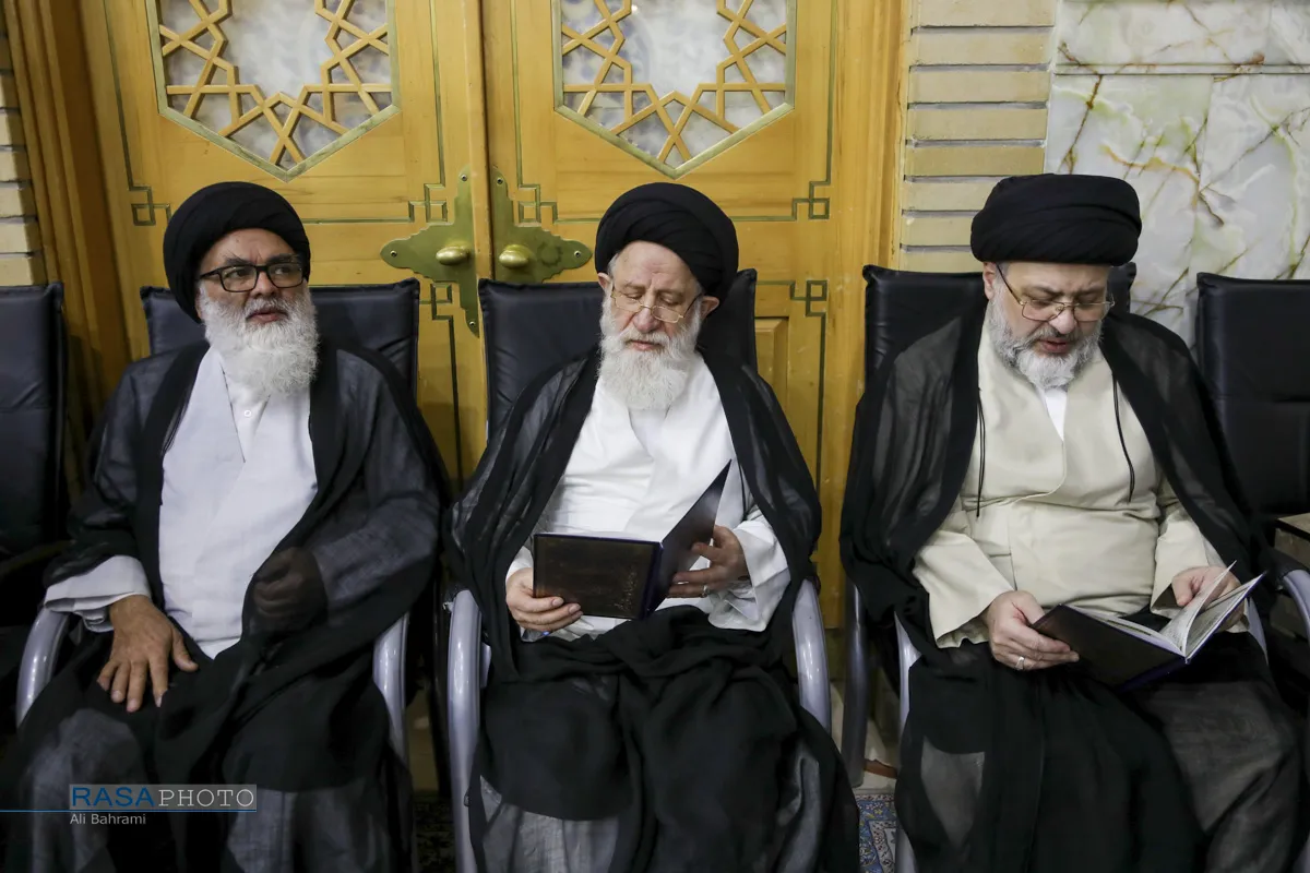 مراسم بزرگداشت چهلم تشییع و تدفین &laquo;آقای شهید ایران&raquo; در قم
