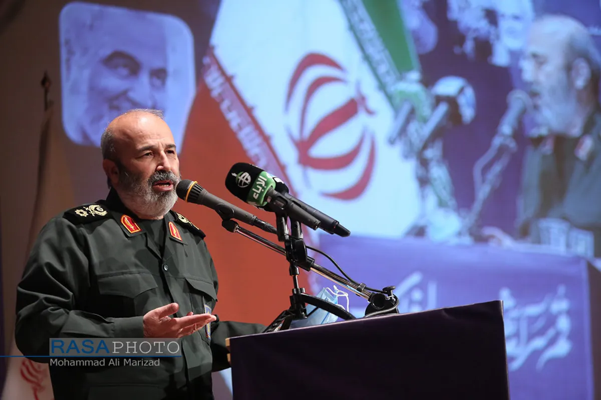 مراسم سالگرد شهادت شهید سپهبد حاج قاسم سلیمانی در قم