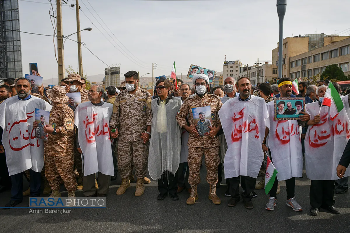 تشییع شهید مدافع امنیت حجت&zwnj;الاسلام &laquo;محمد مؤیدی&raquo; در شیراز&lrm;&lrm;