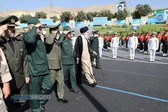 حضور فرمانده کل قوا در مراسم مشترک دانش&zwnj;آموختگی دانشگاه&zwnj;های افسری نیروهای مسلح