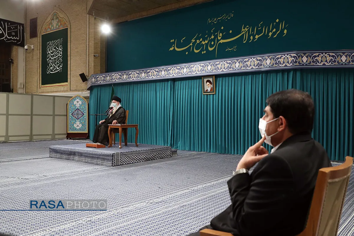 دیدار رئیس&zwnj;جمهور و اعضای هیئت دولت با مقام معظم رهبری