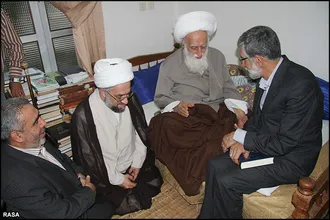 تصاویر آرشیوی |  از مرحوم آیت الله عبد الله نظری خادم الشریعه