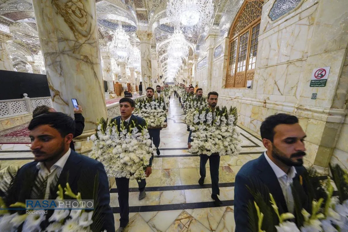 حرم حضرت امیرالمومنین (ع) در آستانه ولادت حضرت زهرا (س)