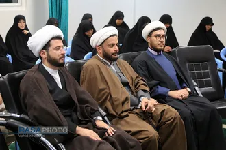 نشست مسئولین مرکز نخبگان و استعداد&zwnj;های برتر حوزه&zwnj;های علمیه خراسان با طلاب ممتاز خراسان شمالی