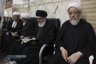 بزرگداشت امام شهید از سوی رهبر معظم انقلاب در حرم کریمه اهل&zwnj;بیت (س)