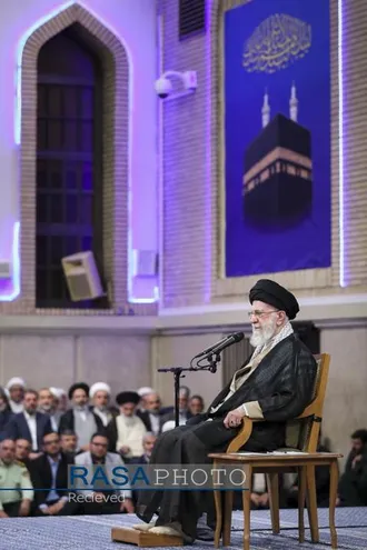 دیدار کارگزاران حج با رهبر معظم انقلاب