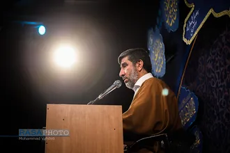 مناجات خوانی شب&zwnj;های ماه مبارک رمضان در هیئت فاطمیون قم