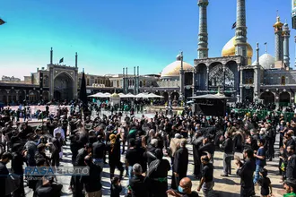 عزاداری روز شهادت پیامبر(ص) و امام حسن مجتبی (ع) در قم