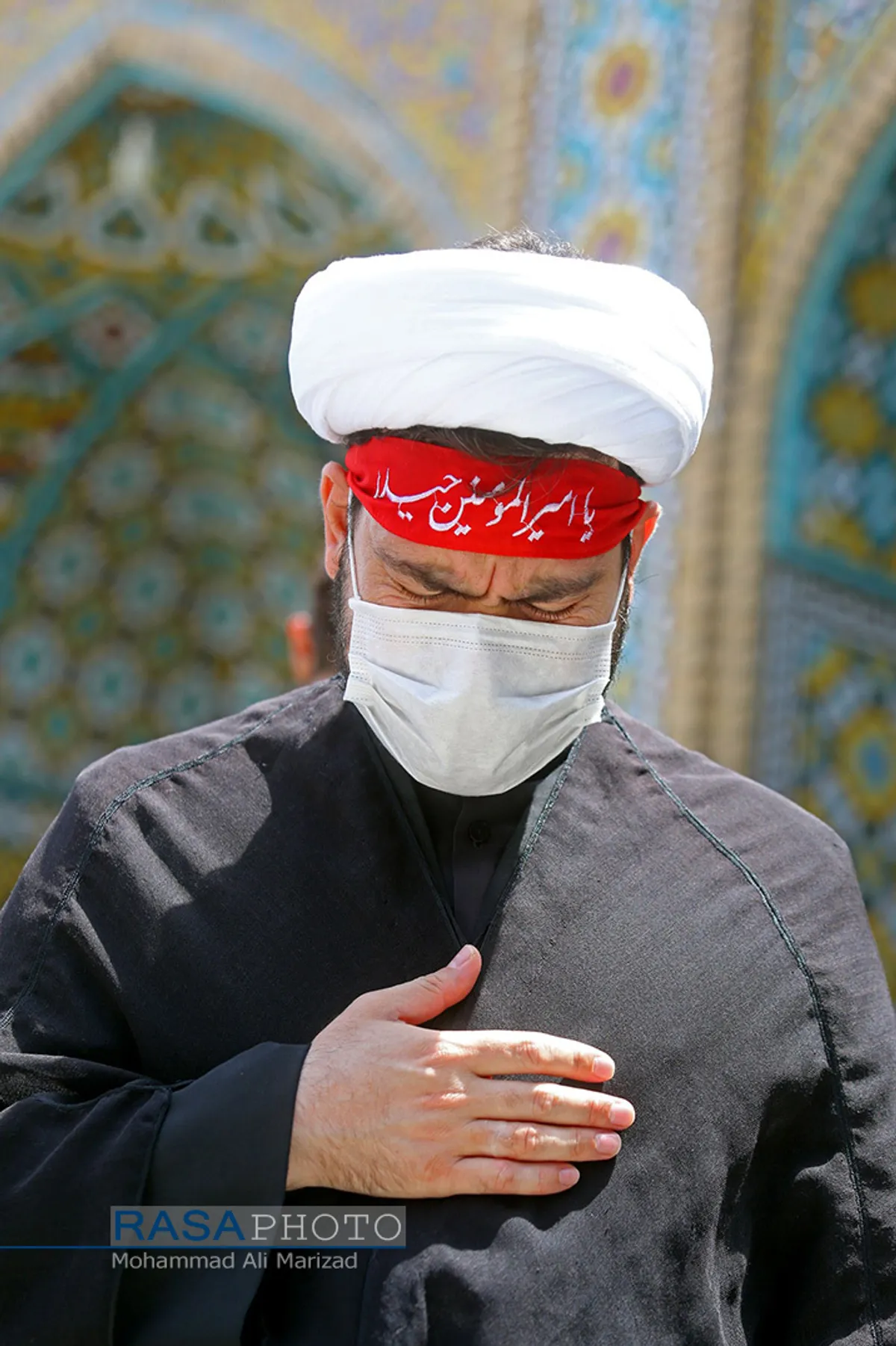 عزاداری روز شهادت حضرت امام جوادالائمه (علیهم السلام) درحرم کریمه اهلبیت (س)