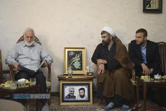 دیدار مدیرعامل رسا با خانواده روحانی شهید حجت&zwnj;الاسلام سید عبدالصمد امام&zwnj;پناه در تبریز