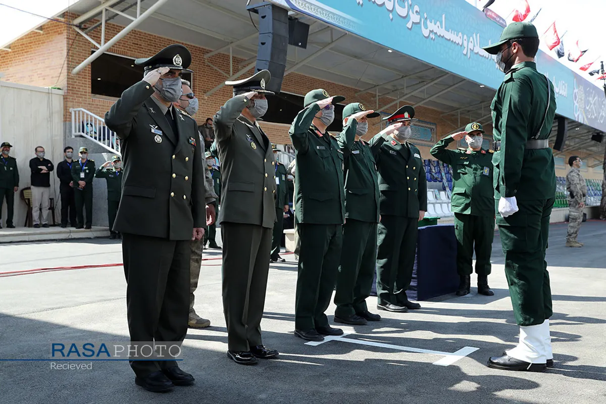 مراسم مشترک دانش&zwnj;آموختگی دانشجویان دانشگاه&zwnj;های افسری نیروهای مسلح