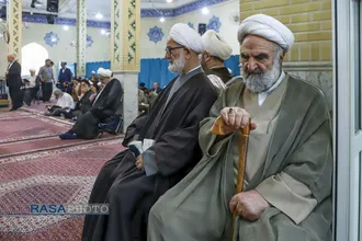 مراسم بزرگداشت شهدای عدالت و حجت الاسلام نیری در قم